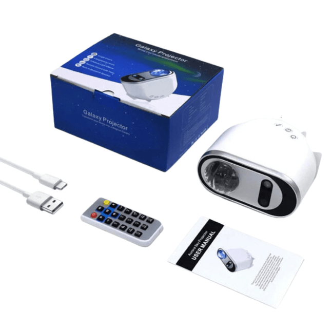 Projektor Galaxy 3 w 1 – kojący biały szum – Bluetooth i tryb rytmiczny 2