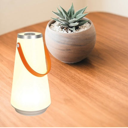 Przenośna Lampa Kempingowa LED z Wbudowanym Uchwytem – 24 Godziny Światła, Regulowana Jasność, Biała 2