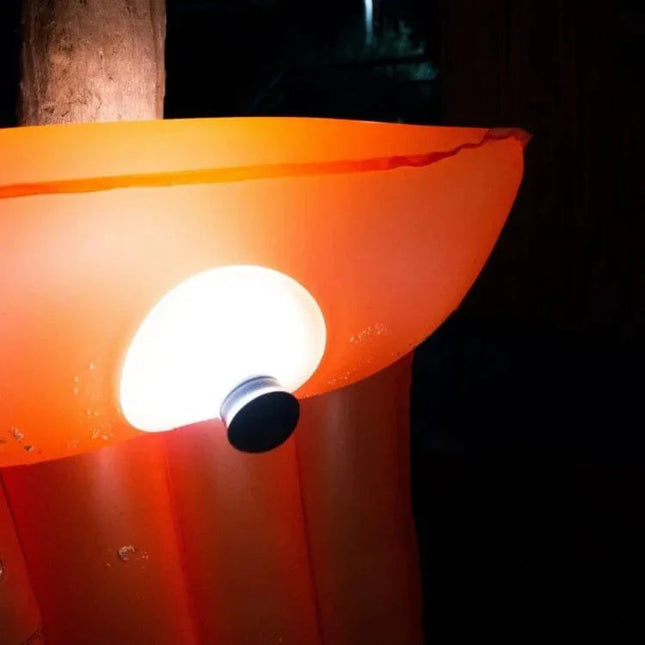 Przenośna Lampka LED z Przyssawką, Regulowane Oświetlenie, Długotrwała Bateria, Idealna na Kemping 5