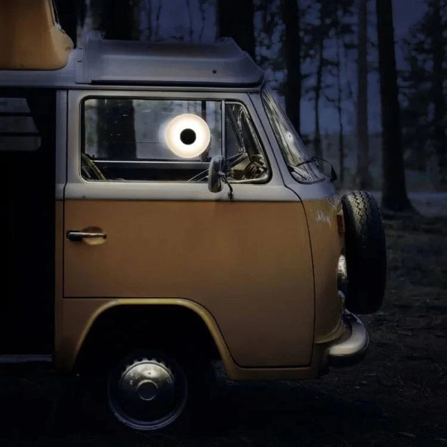 Przenośna Lampka LED z Przyssawką, Regulowane Oświetlenie, Długotrwała Bateria, Idealna na Kemping 6