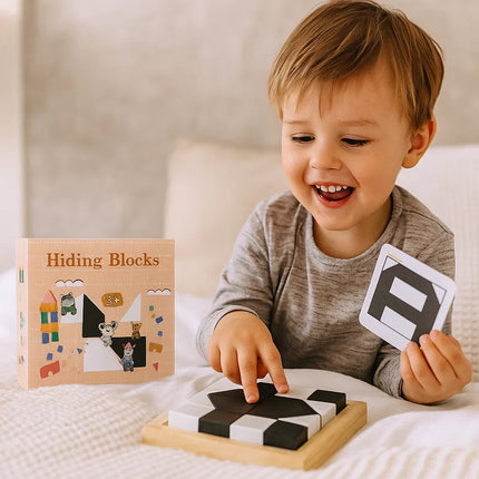 Przenośna dwukolorowa gra logiczna do treningu mózgu – kieszonkowa zabawka logiczna 0