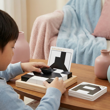 Przenośna dwukolorowa gra logiczna do treningu mózgu – kieszonkowa zabawka logiczna 1