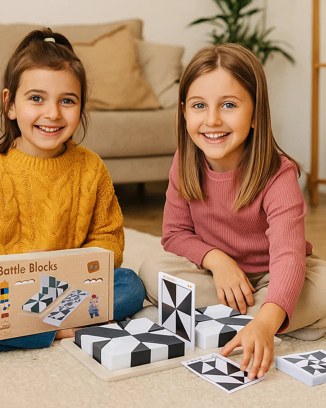 Przenośna dwukolorowa gra logiczna do treningu mózgu – kieszonkowa zabawka logiczna 3