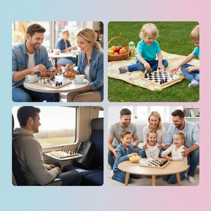 Przenośna dwukolorowa gra logiczna do treningu mózgu – kieszonkowa zabawka logiczna 5