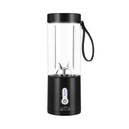 Przenośny Blender 530ml z 6 Ostrzami, Kompaktowy i Lekki, Ładowanie USB do Smoothie i Koktajli 0
