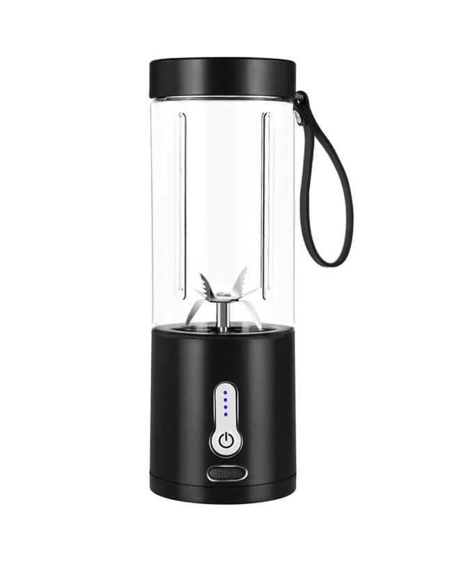 Przenośny Blender 530ml z 6 Ostrzami, Kompaktowy i Lekki, Ładowanie USB do Smoothie i Koktajli 0