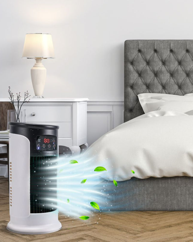 Przenośny Klimatyzator Pokojowy Bez Rury z Funkcją Wentylatora – Cichy i Mobilny do Sypialni i Biura 1