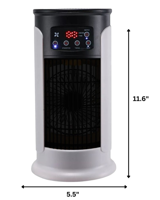 Przenośny Klimatyzator Pokojowy Bez Rury z Funkcją Wentylatora – Cichy i Mobilny do Sypialni i Biura 2