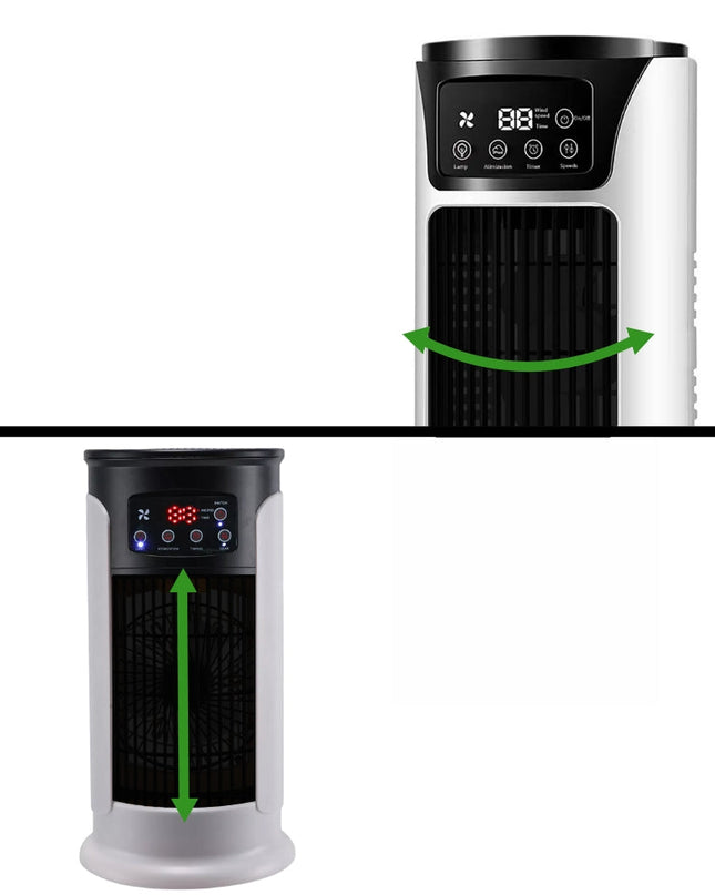 Przenośny Klimatyzator Pokojowy Bez Rury z Funkcją Wentylatora – Cichy i Mobilny do Sypialni i Biura 3