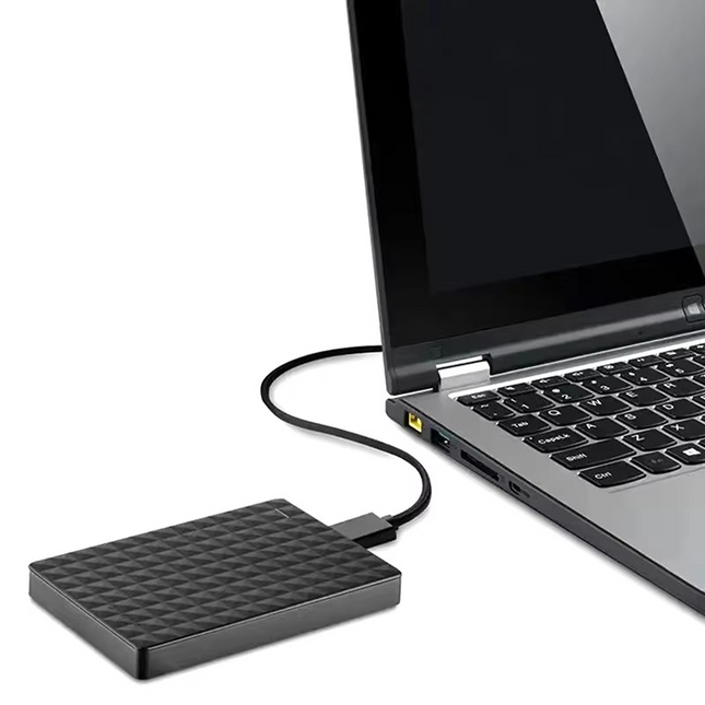 Przenośny zewnętrzny dysk twardy 8 TB z USB 3.0 w kompaktowej konstrukcji, 3