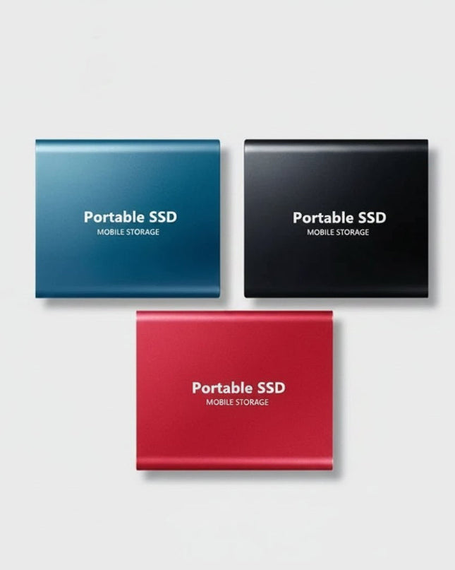 Przenośny zewnętrzny dysk SSD z szybkim transferem danych przez USB-C – kompaktowy i odporny na wstrząsy dysk pamięci masowej 3