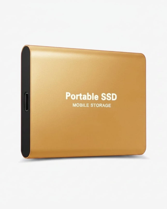 Przenośny zewnętrzny dysk twardy SSD z szybkim transferem USB 3.1 – kompaktowa pamięć masowa do tworzenia kopii zapasowych 2