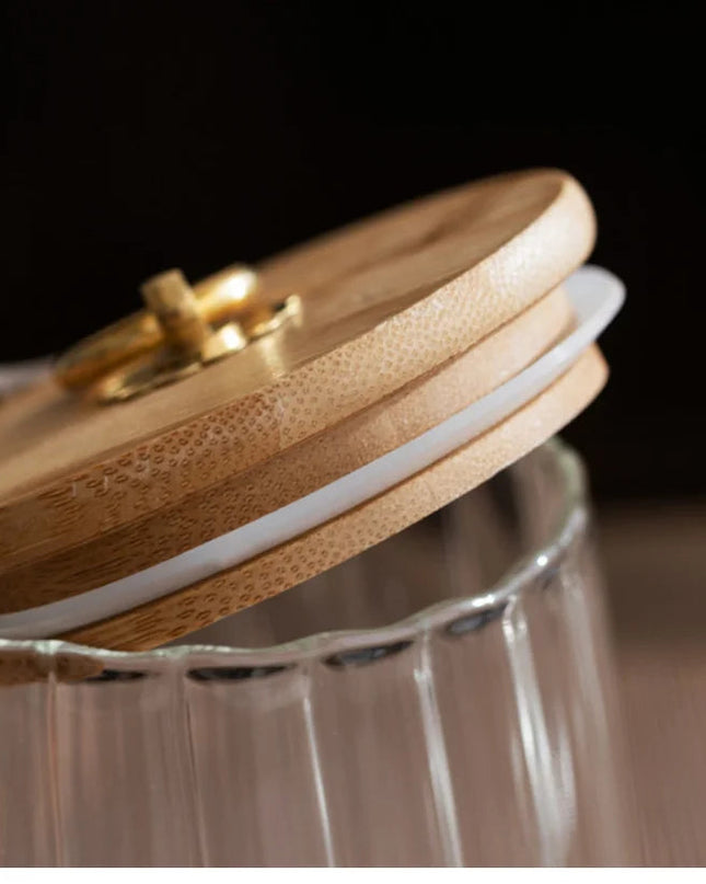 PureGlass – Elegancki słoik do przechowywania w kuchni z hermetyczną pokrywką, który nada kuchni stylowego charakteru 5