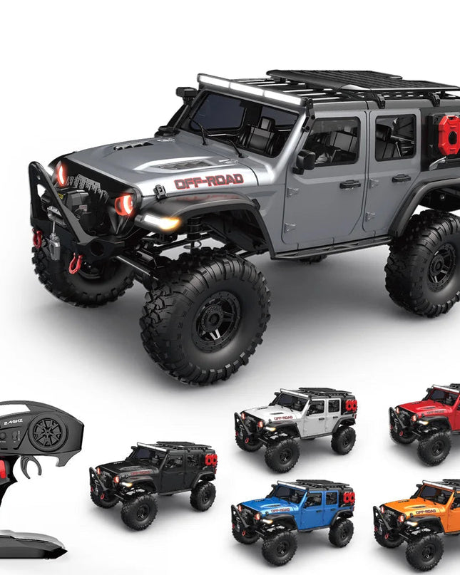 RC Samochód 4WD Off-Road Rock Crawler z LED i Proporcjonalnym Sterowaniem – Idealny na Prezent 1