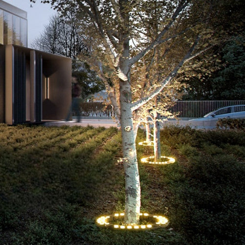 Reflektor Ogrodowy LED z Aluminium, Ciepłe Białe Światło, 31 cm – Idealny do Oświetlenia Drzew i Tworzenia Atmosfery w Ogrodzie 2