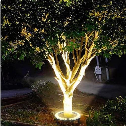Reflektor Ogrodowy LED z Aluminium, Ciepłe Białe Światło, 31 cm – Idealny do Oświetlenia Drzew i Tworzenia Atmosfery w Ogrodzie 4