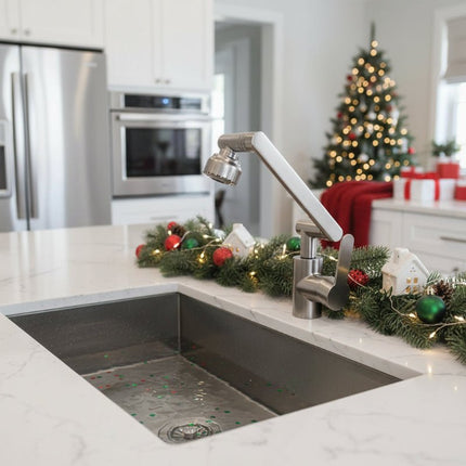 Regulowany Kran Kuchenny Elastyczny AquaFlex z Obrotowym Ramieniem 360° i Podwójnym Trybem Strumienia Wody 2