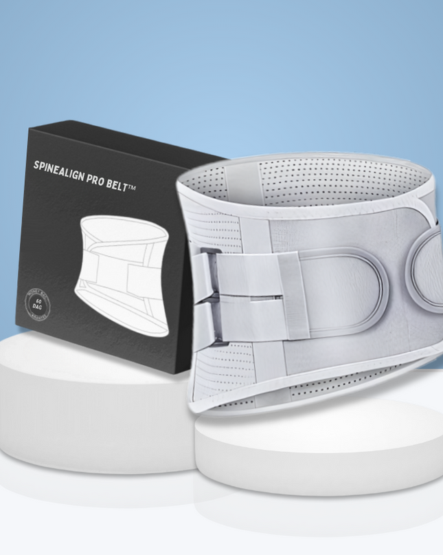 Regulowany Pas Łagodzący Ból Pleców z Podwójnymi Płytkami – Wsparcie dla Prawidłowej Postawy i Komfortu 0