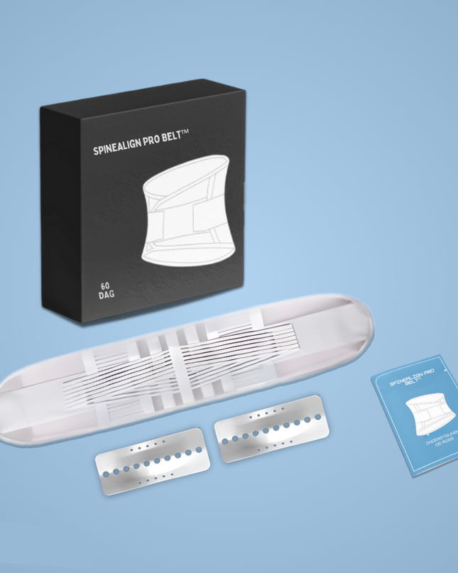 Regulowany Pas Łagodzący Ból Pleców z Podwójnymi Płytkami – Wsparcie dla Prawidłowej Postawy i Komfortu 1