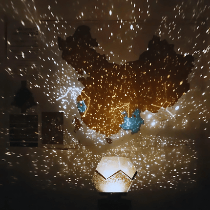 Regulowany Projektor Galaxy z Efektem Nocnego Nieba – Lampa do Relaksu i Medytacji, Wielokolorowy, Sypialnia, Salon, Imprezy 2