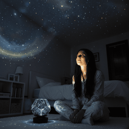 Regulowany Projektor Galaxy z Efektem Nocnego Nieba – Lampa do Relaksu i Medytacji, Wielokolorowy, Sypialnia, Salon, Imprezy 5