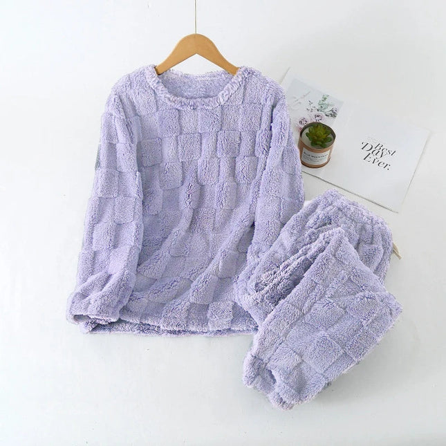 RelaxedNights | Piżama w kratkę na chłodne zimowe noce 0