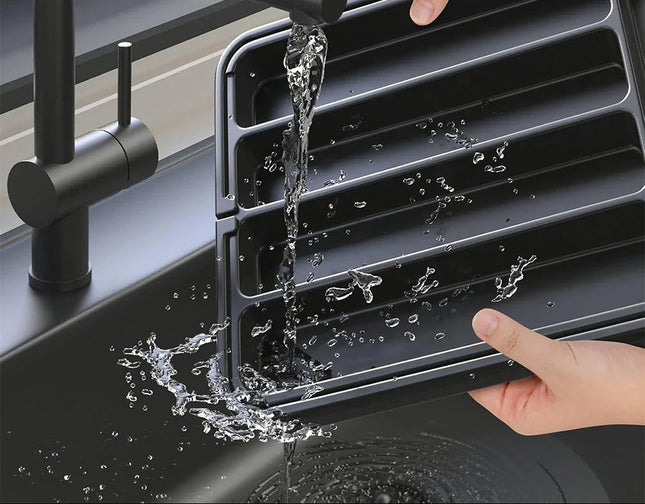 Rozszerzalny Organizer na Sztućce do Szuflady z Regulowaną Szerokością – Dedykowane Przegródki na Widelce, Noże i Łyżki 6