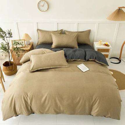 RusticGrove - Pościel w paski i kratkę 0