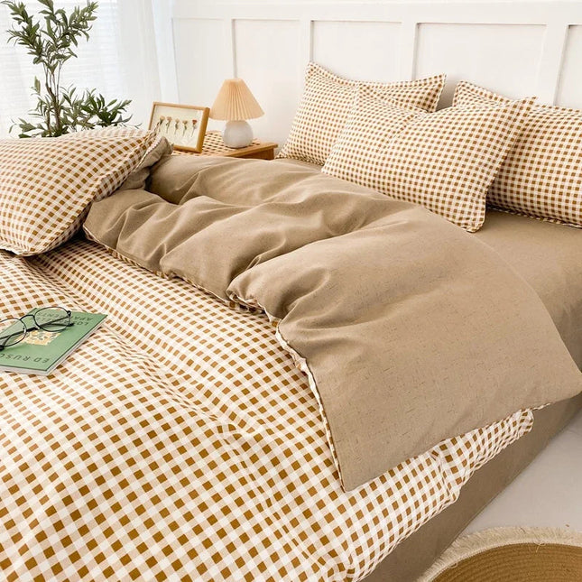 RusticGrove - Pościel w paski i kratkę 2