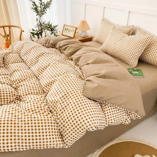 RusticGrove - Pościel w paski i kratkę 3
