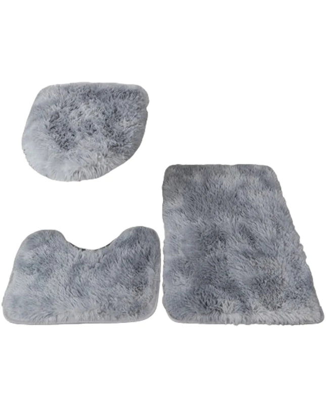 SafeSteps | Jasnoszara antypoślizgowa mata łazienkowa 0