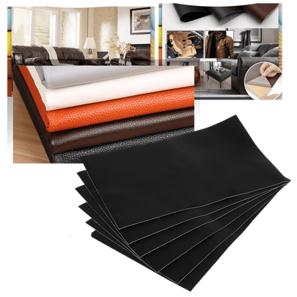 Samoprzylepna Łatka do Naprawy Skórzanych Powierzchni, Wodoodporna, 9 Kolorów, 50 x 135 cm 1