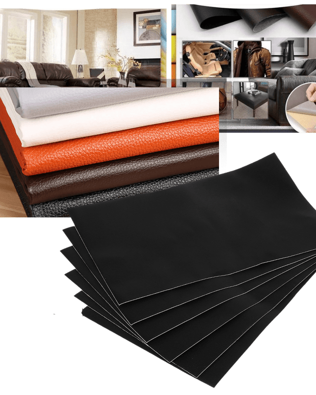 Samoprzylepna Łatka do Naprawy Skórzanych Powierzchni, Wodoodporna, 9 Kolorów, 50 x 135 cm 1