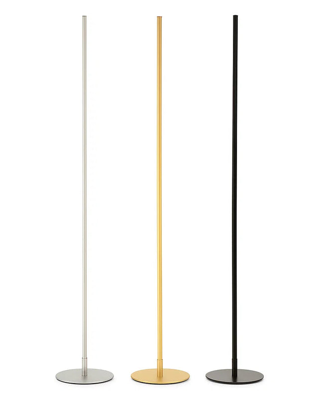 Ściemnialna lampa podłogowa LED z pilotem – elegancki, nowoczesny design do salonu 2