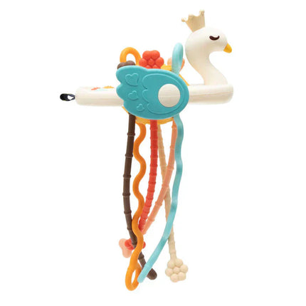 Sensoryczna Zabawka dla Dzieci – Gryzak z Żywymi Kolorami i Teksturami 6