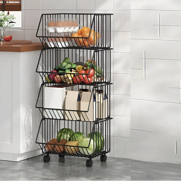 ServeEase – 3-poziomowy wózek do serwowania zapewniający wygodę użytkowania 3