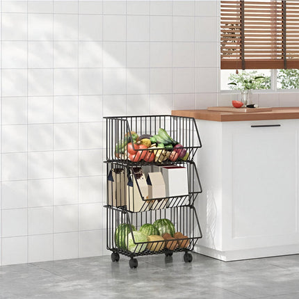 ServeEase – 3-poziomowy wózek do serwowania zapewniający wygodę użytkowania 4