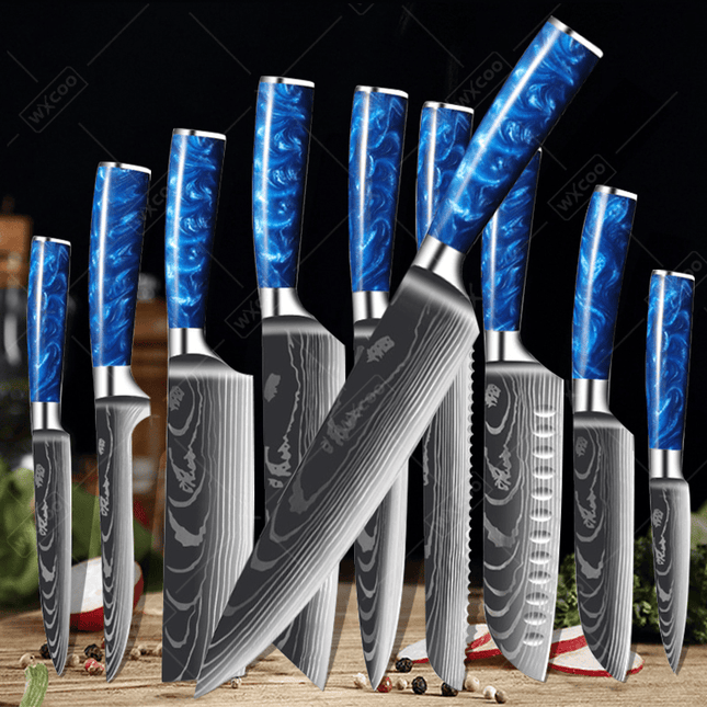 SharpCraft | Japoński nóż szefa kuchni do mięsa i chleba 1