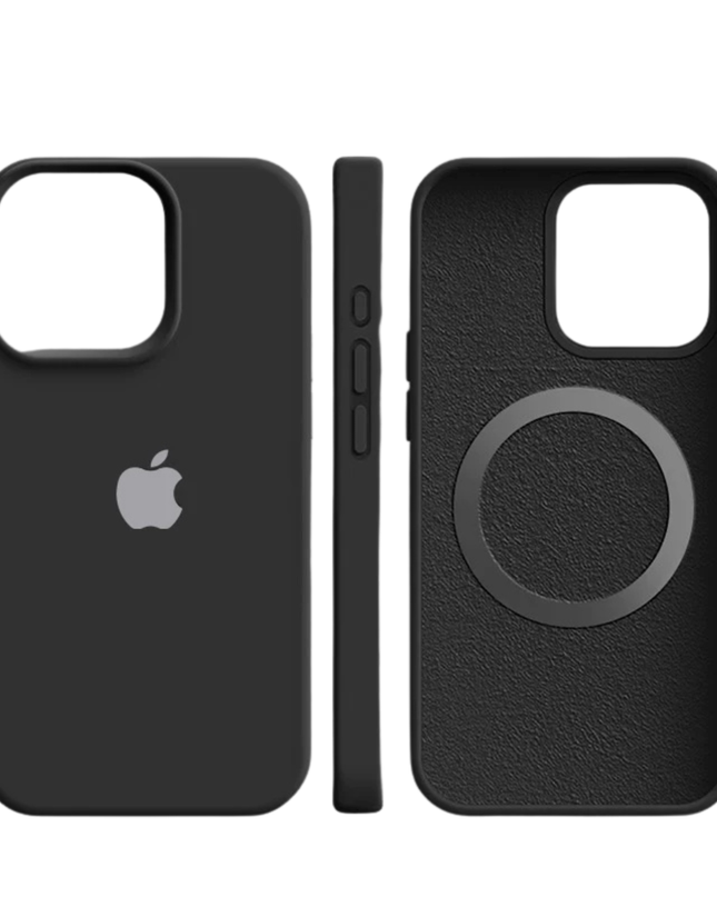 Silikonowe Etui do Telefonu MagSafe z Miękkim Dotykiem – Ochrona i Styl dla iPhone'a 1