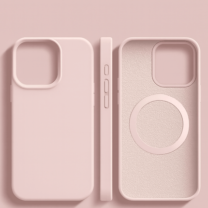 Silikonowe Etui na Telefon z Magnetycznym Systemem MagSafe do iPhone'a 14 Pro – Soft-Touch, Smukła Konstrukcja, Wysoka Ochrona 8