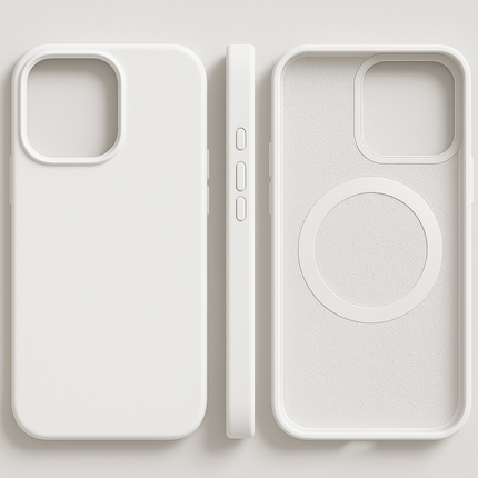 Silikonowe Etui na Telefon z Magnetycznym Systemem MagSafe do iPhone'a 14 Pro – Soft-Touch, Smukła Konstrukcja, Wysoka Ochrona 9