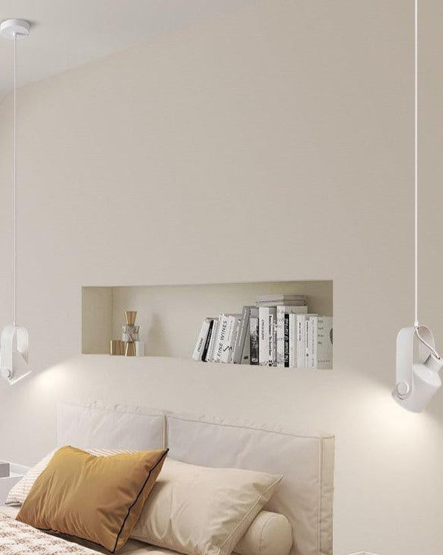 Skandynawski Wiszący Reflektor z Drewna i Metalu – Elegancki Design, Minimalistyczny Styl do Nowoczesnych Wnętrz 2