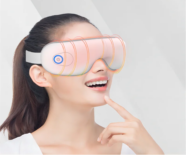 Składany Masażer Do Oczu Z Ciepłem I Muzyką Bluetooth – Ergonomiczny Relaks, 5 Trybów, Kompaktowy Design 3