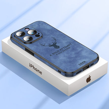 Skórzane etui na iPhone'a z ochroną przed wstrząsami – smukła i lekka konstrukcja do iPhone'a 14, 13 i 12 3