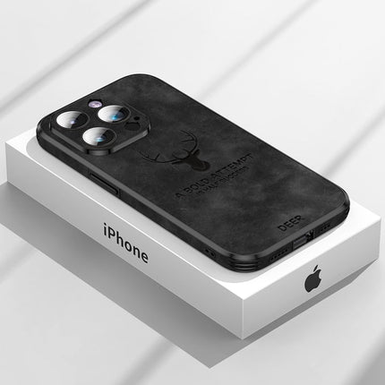 Skórzane etui na iPhone'a z ochroną przed wstrząsami – smukła i lekka konstrukcja do iPhone'a 14, 13 i 12 4