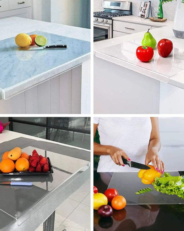 SlipSafe | Przezroczysta deska do krojenia w kuchni 1