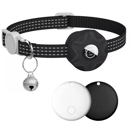 Smart Pet Tracker with Reflective Collar for Dogs and Cats – Bluetooth Location Tracker with Alarm Function 1