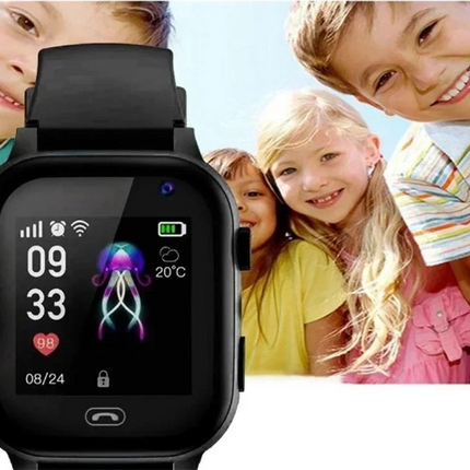 Smartwatch 4G GPS dla dzieci z funkcją SOS i połączeniami wideo – trwała, odporna na zachlapanie konstrukcja z aparatem 13 MP 3
