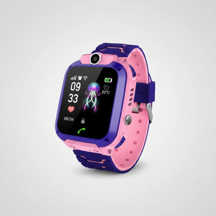 Smartwatch dziecięcy z GPS i kamerą, idealny do monitorowania bezpieczeństwa i zapewnienia zabawy, z kolorowym wyświetlac 0