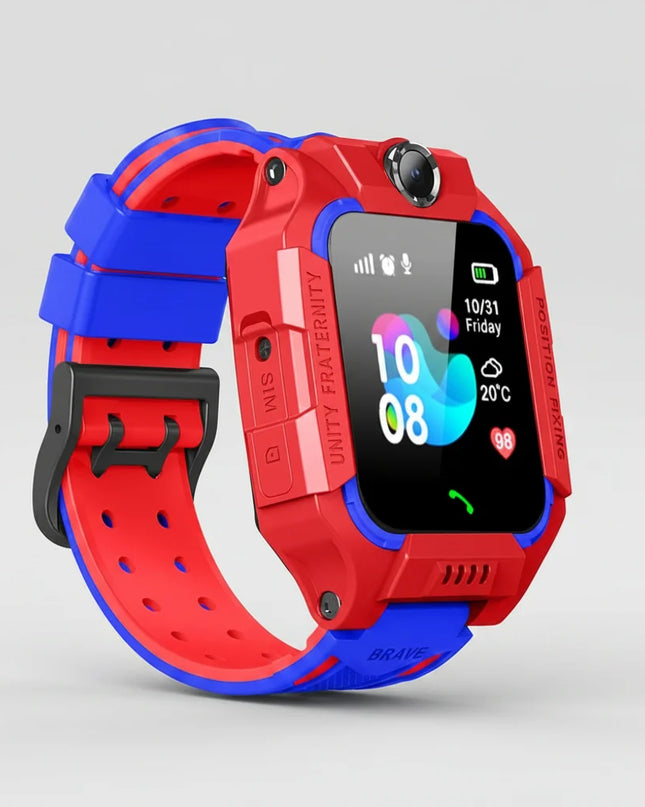 Smartwatch dziecięcy z GPS i kamerą, idealny do monitorowania bezpieczeństwa i zapewnienia zabawy, z kolorowym wyświetlac 4
